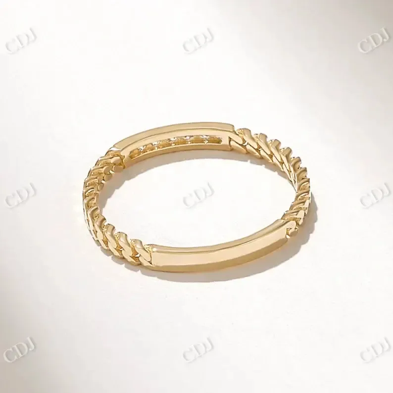 0.07 CTW Round Cut Lab Grown Diamond Eternity Chain Set Wedding Ring