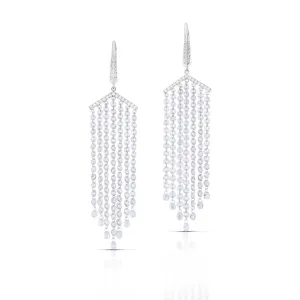 10.41 Carat Diamond Chandelier Earrings