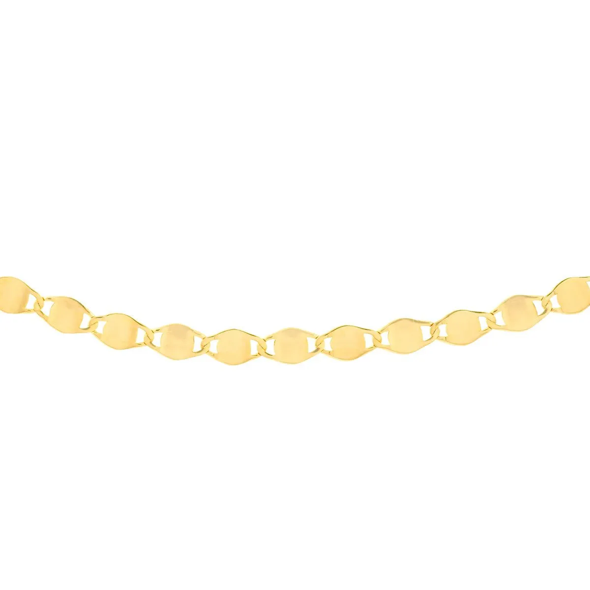 14K Gold Valentino Chain Adjustable Choker