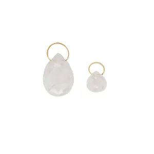 14K Moonstone Charms