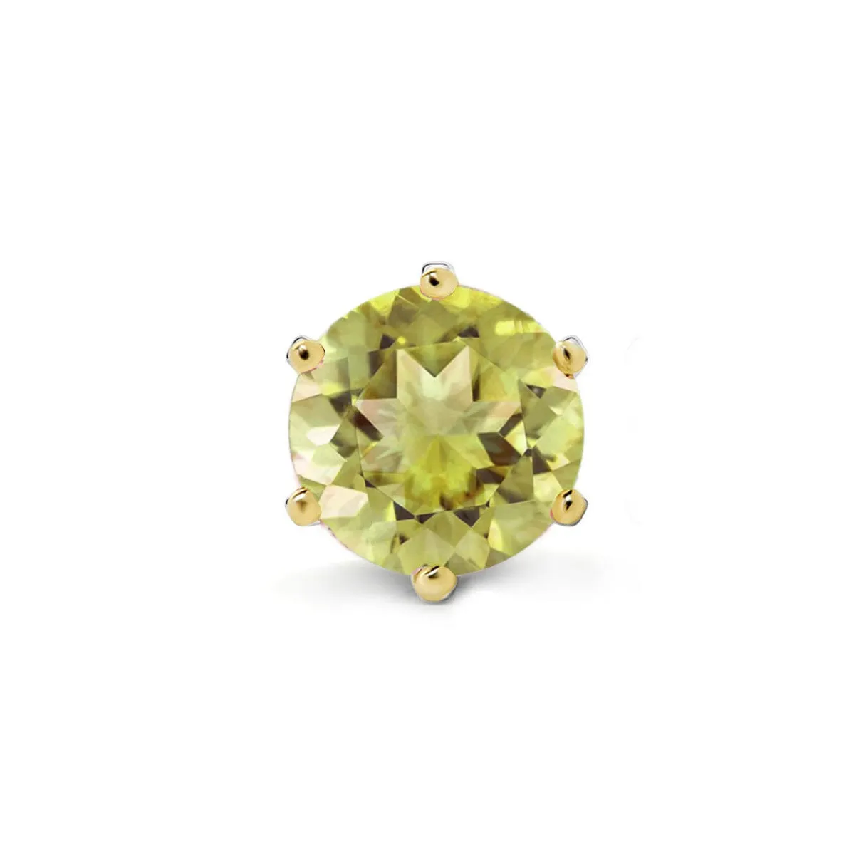 14k Peridot Stone (yellow)