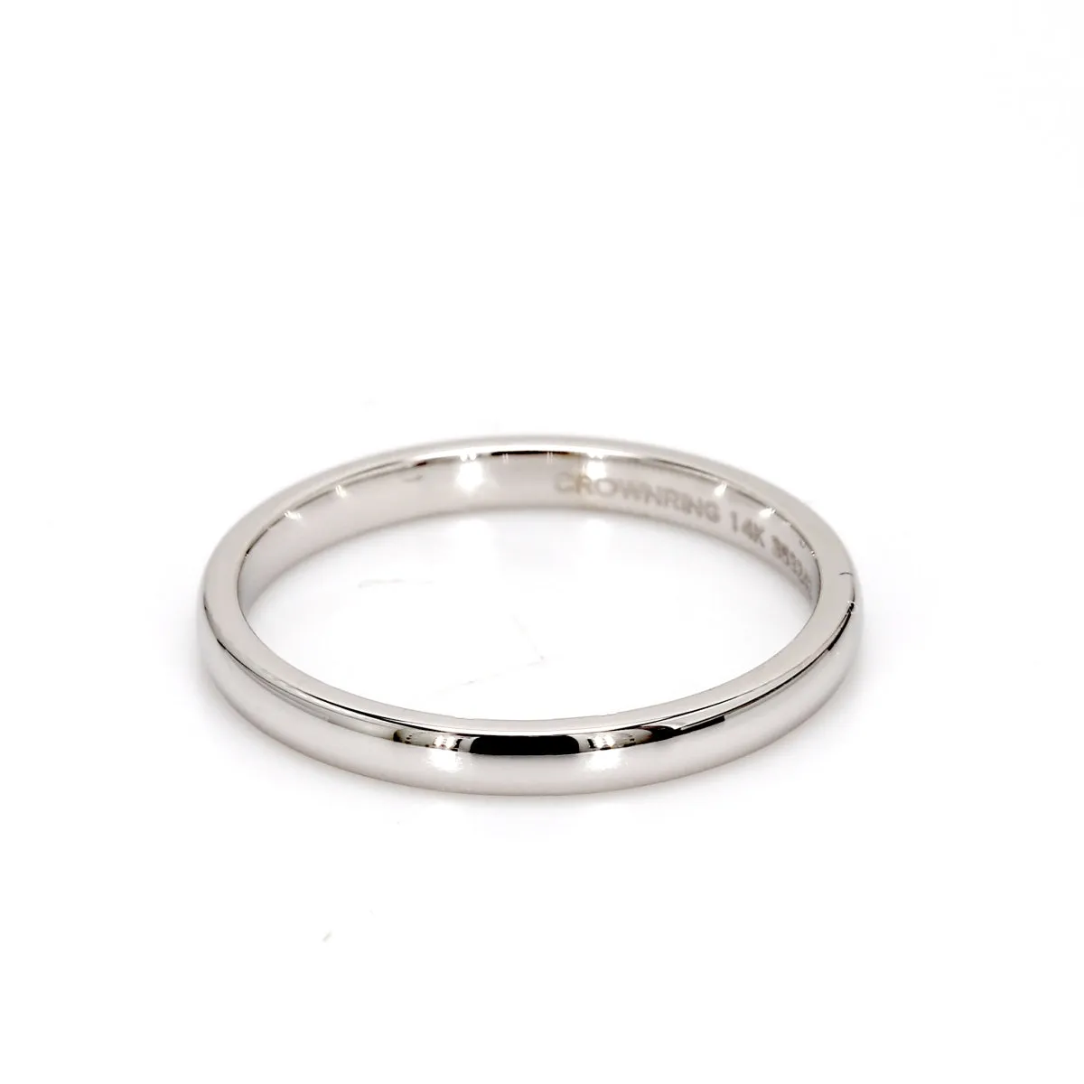2mm 14k Gold Wedding Band