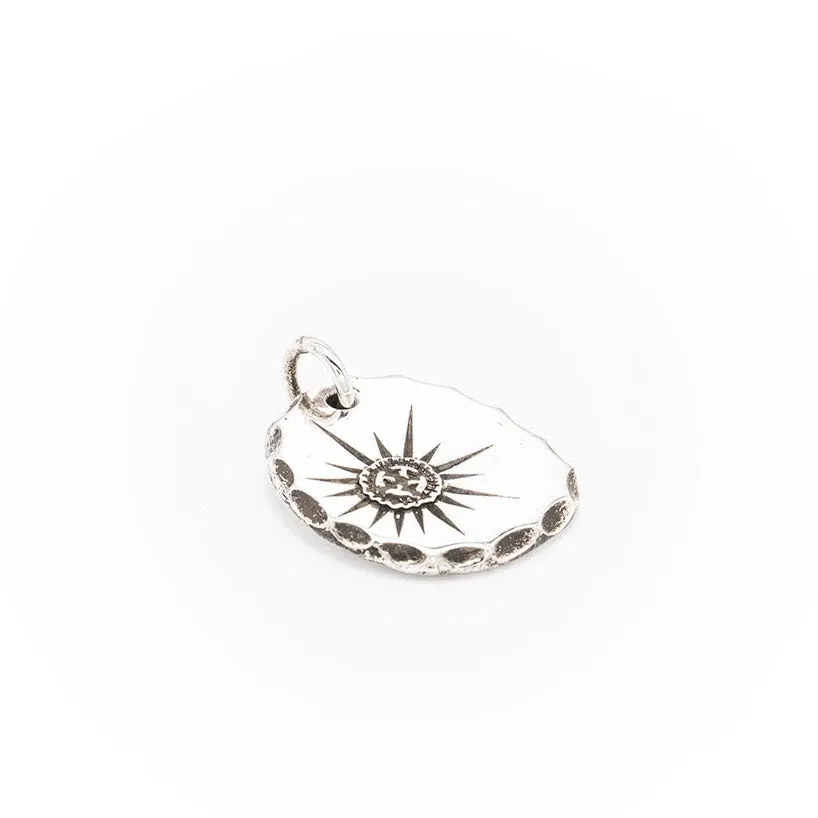 925 Silver Radiation Metal Top
