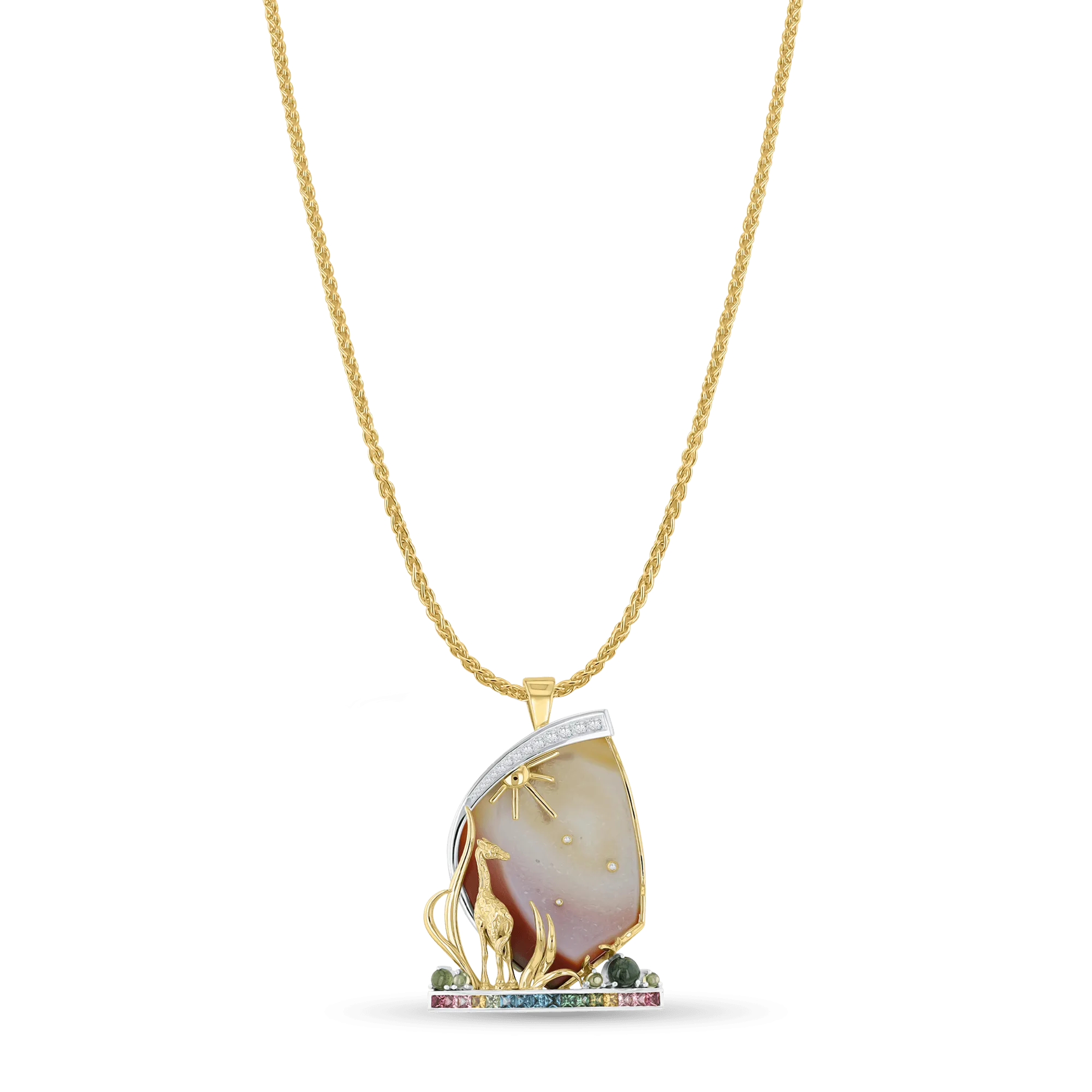 African Sunset Pendant