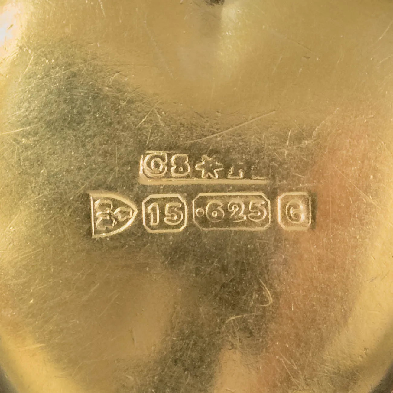 Antique Edwardian Suffragette Heart Locket 15Ct Gold Dated 1904