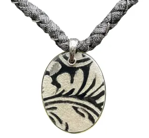 Antonella Piacenti Black Lava Choker 925 Silver