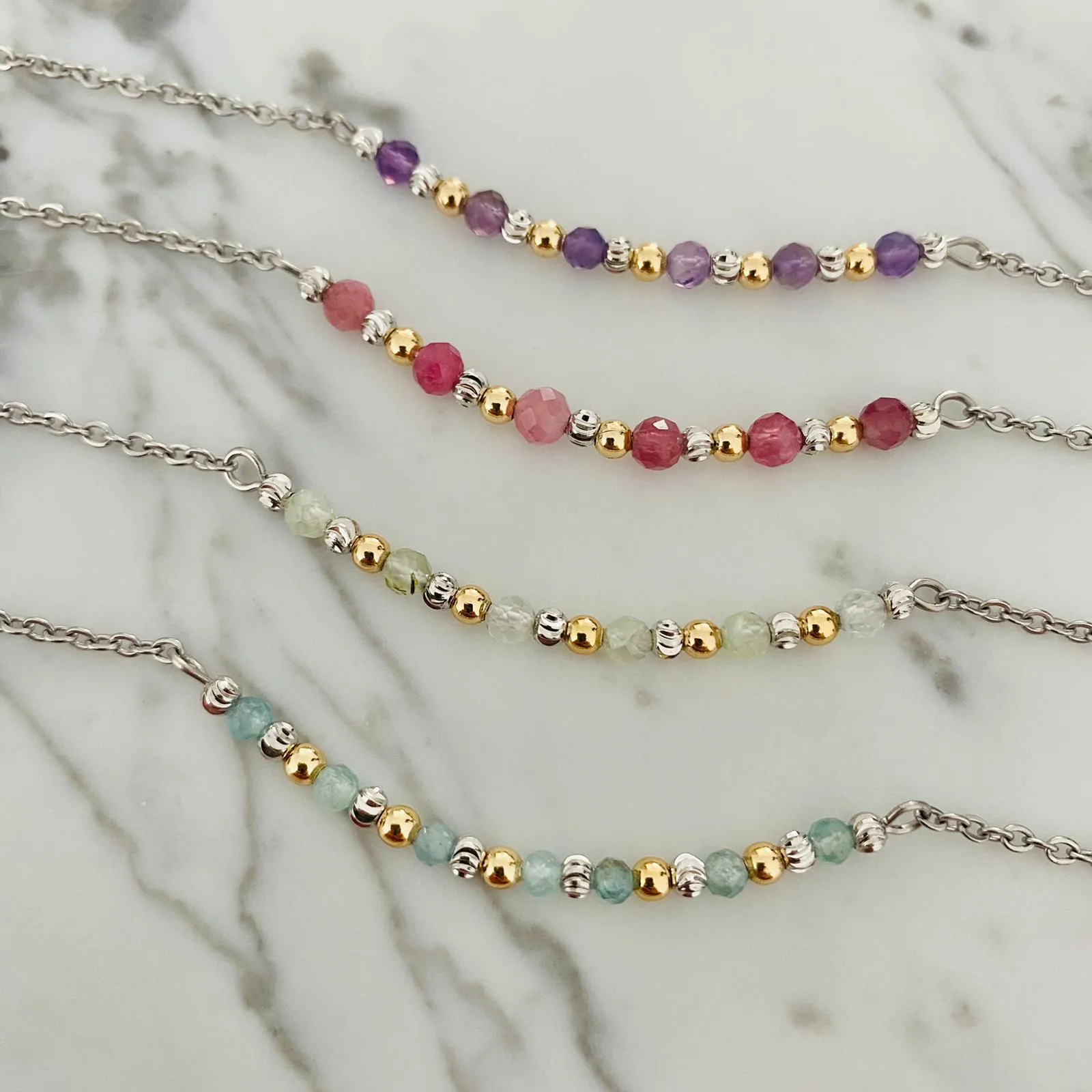Aquamarine Anklet