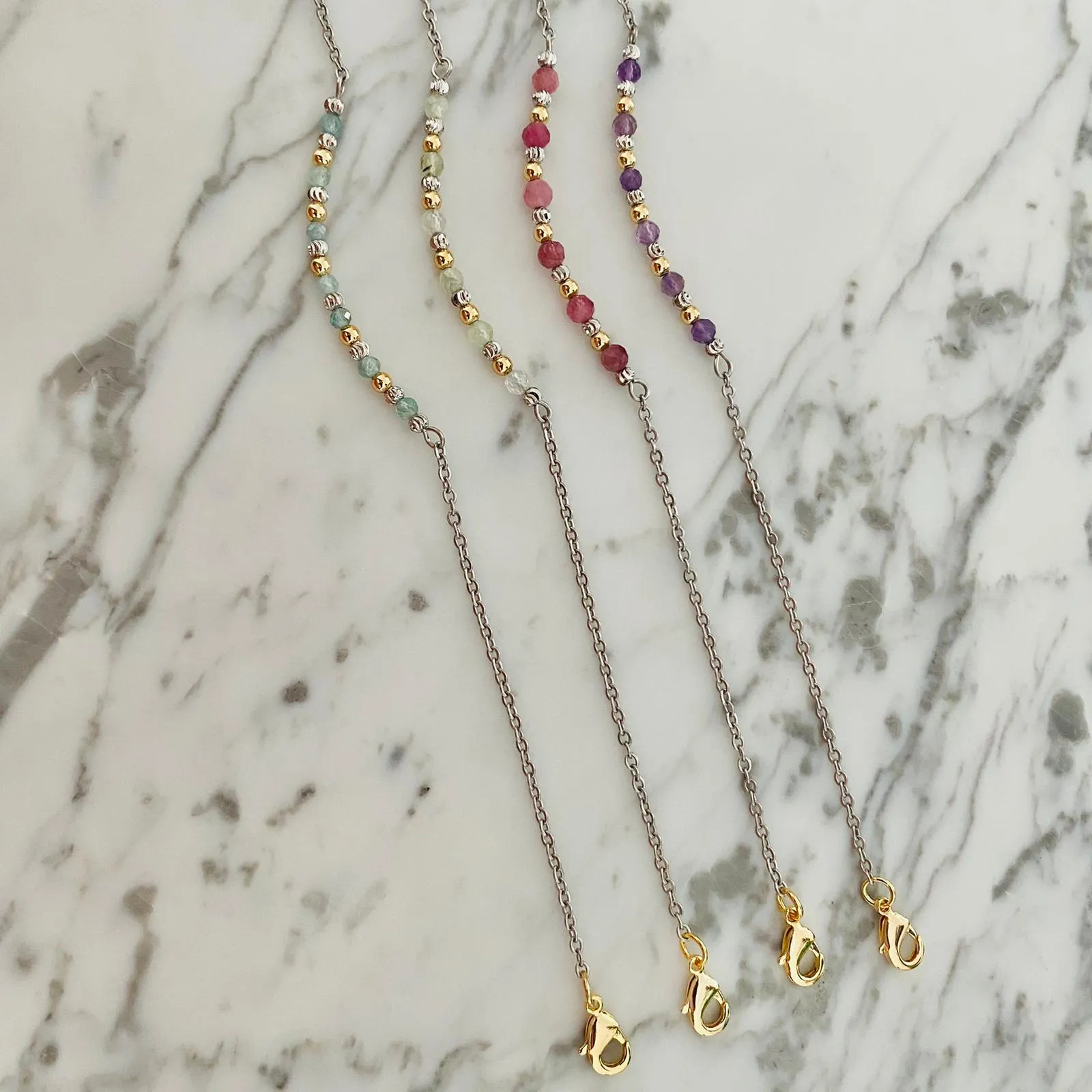 Aquamarine Anklet