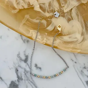 Aquamarine Anklet