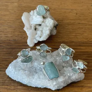 AQUAMARINE PENDANT | Raw