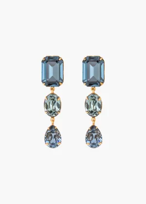 Aviva Earrings -- Sapphire