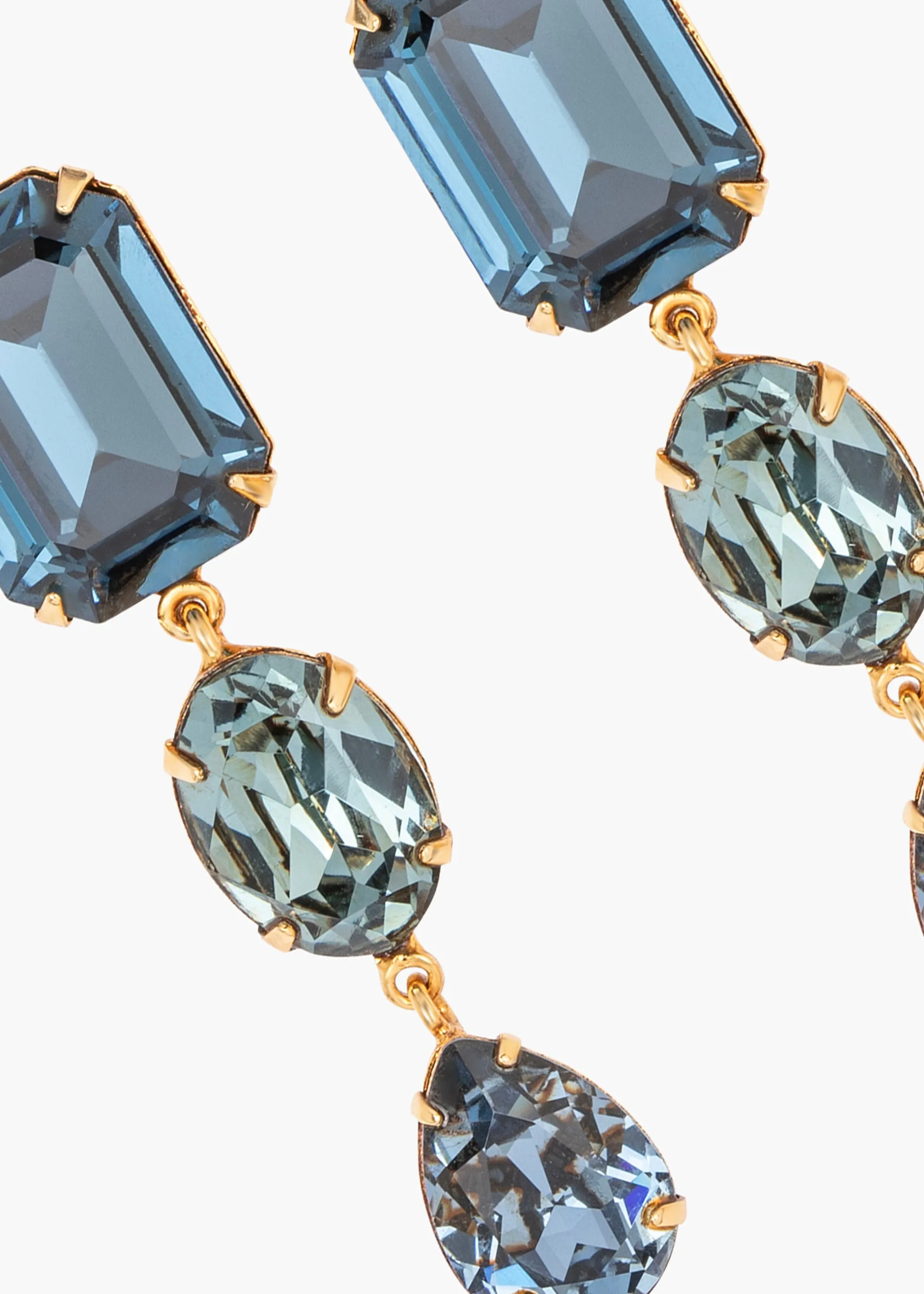 Aviva Earrings -- Sapphire
