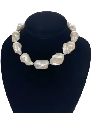 Baroque Pearl Choker