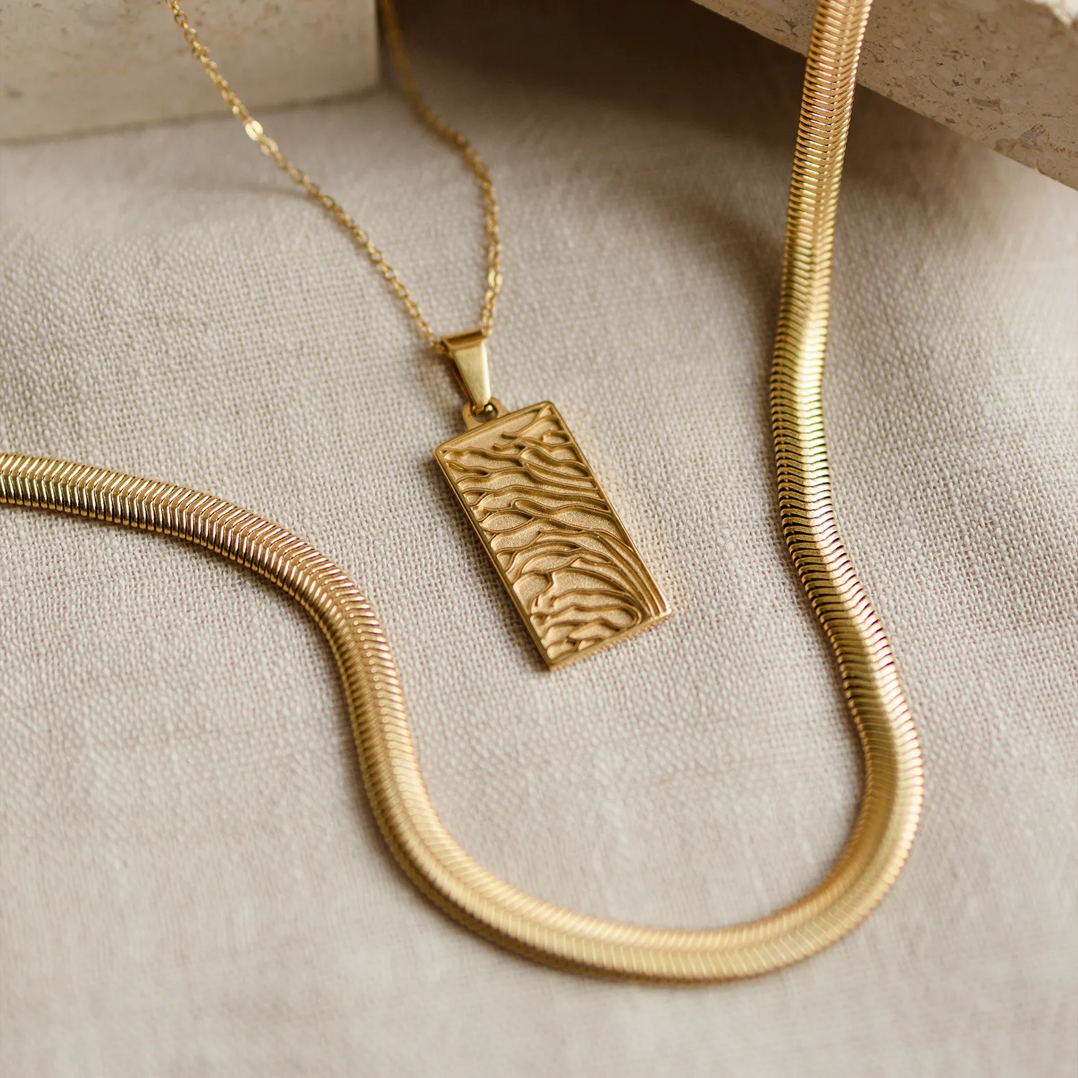 Black Coral Pendant