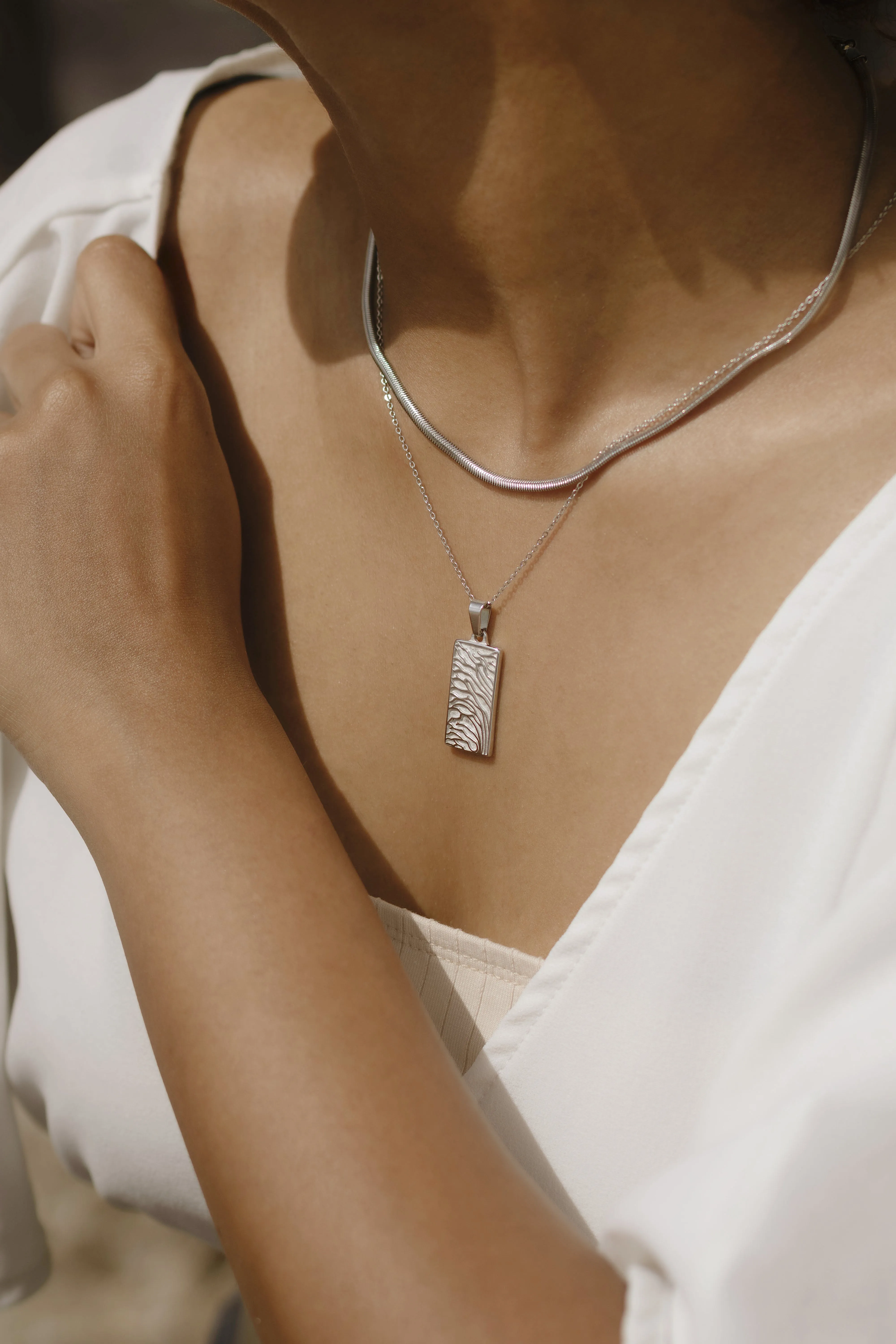 Black Coral Pendant