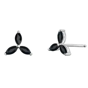 Black Sapphire Earrings