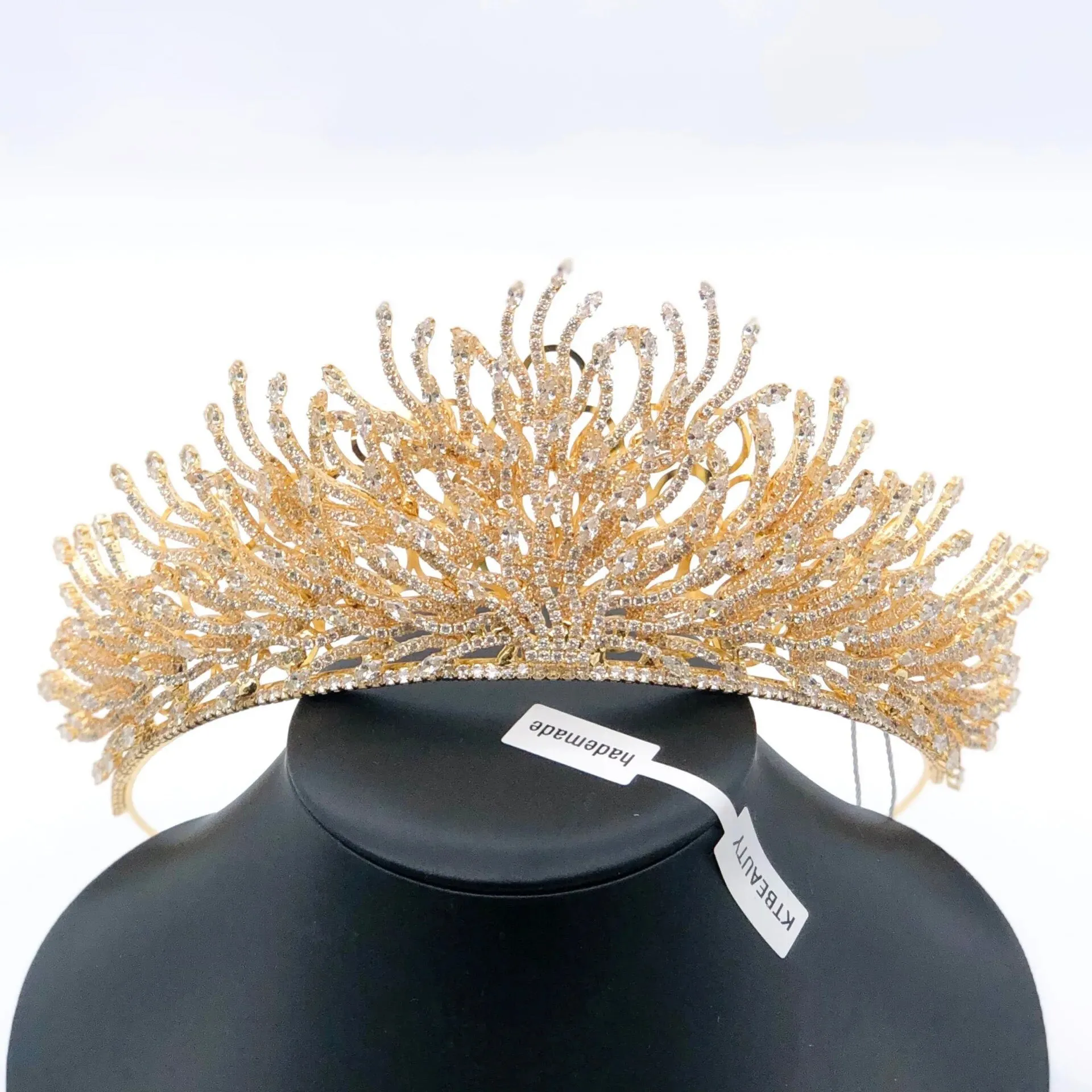 Bridal 3D Crown Tiaras Party Ball Fashion