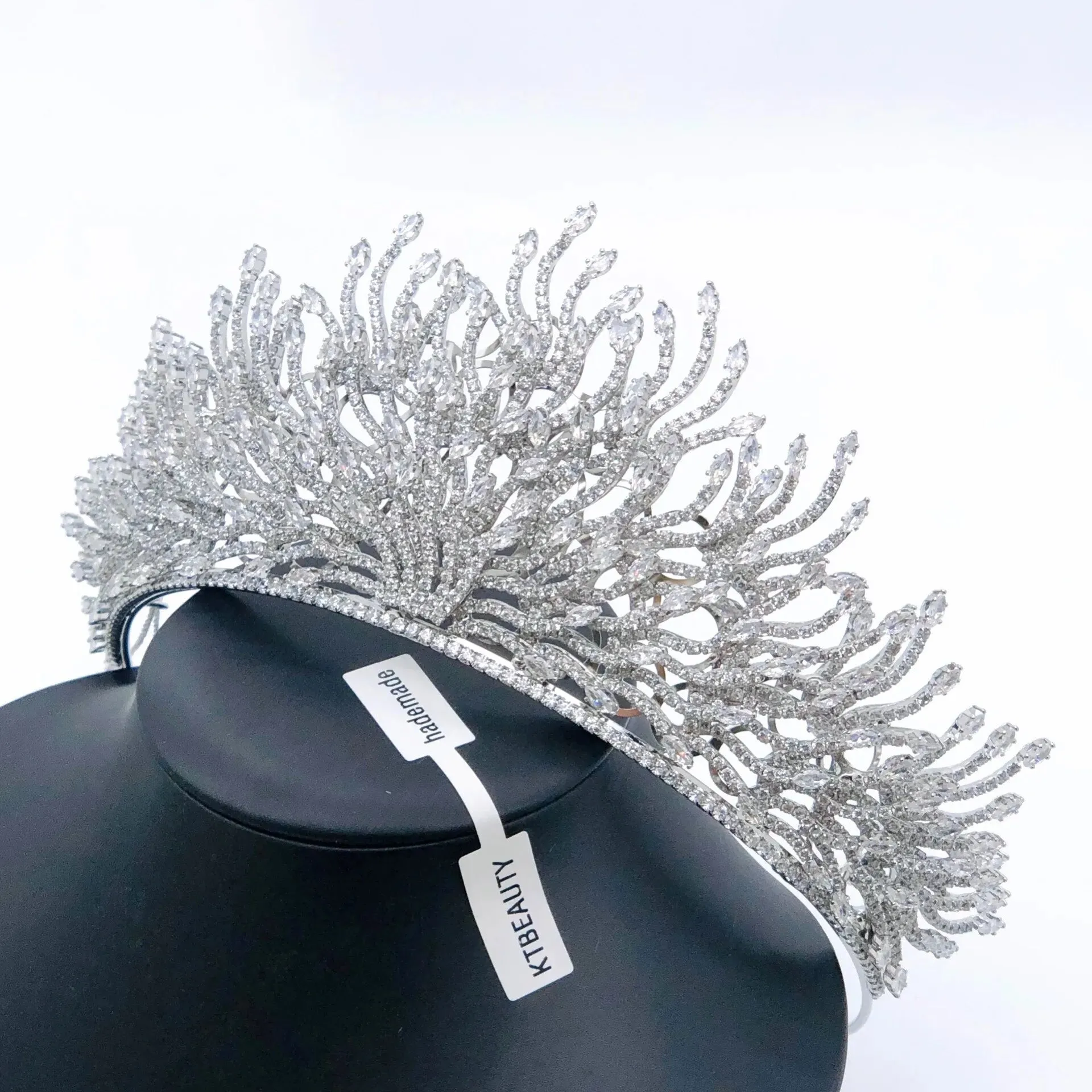 Bridal 3D Crown Tiaras Party Ball Fashion