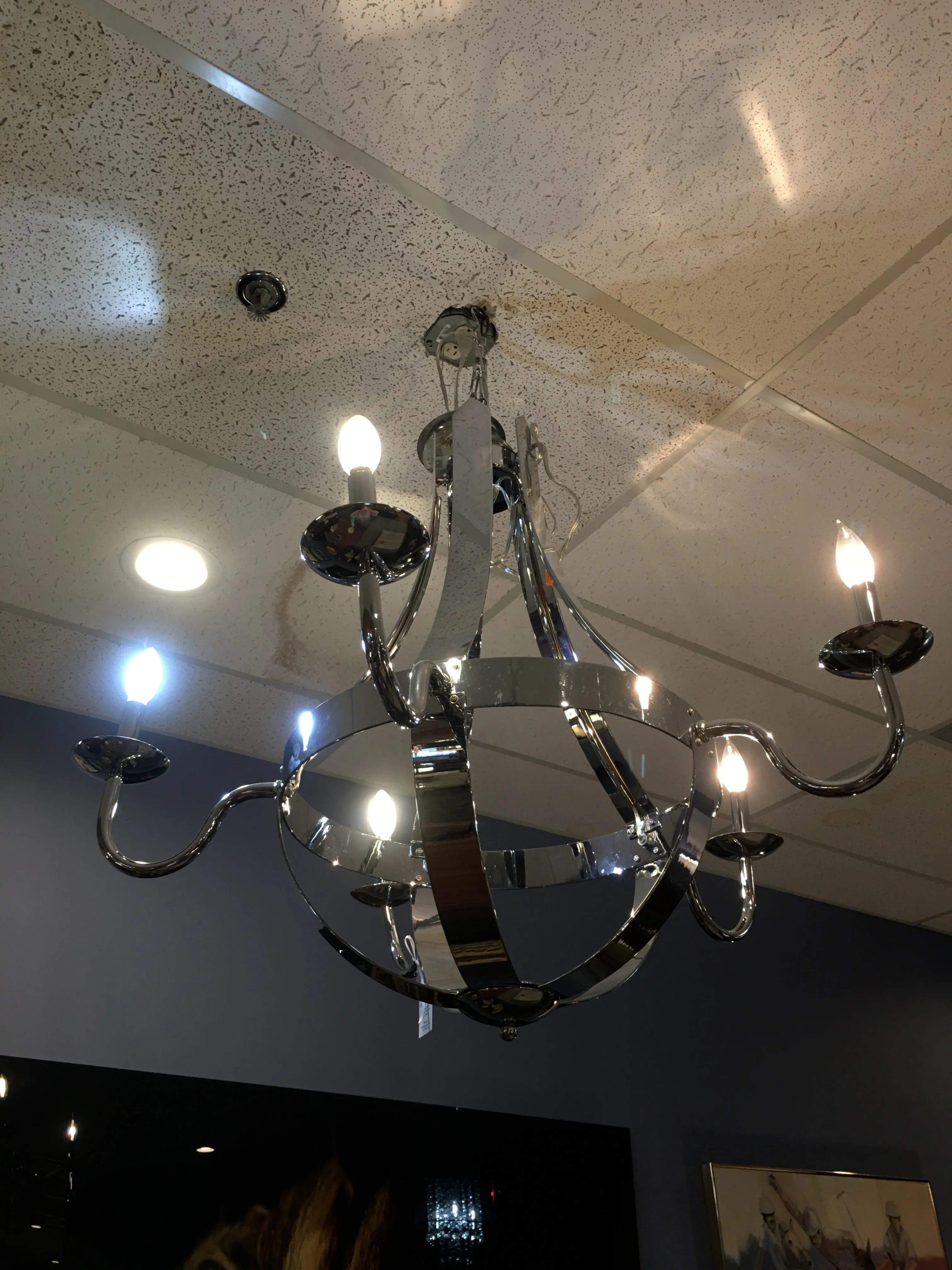 CHANDELIER CHROME