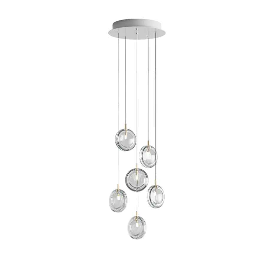 Chandeliers lens 6 pcs
