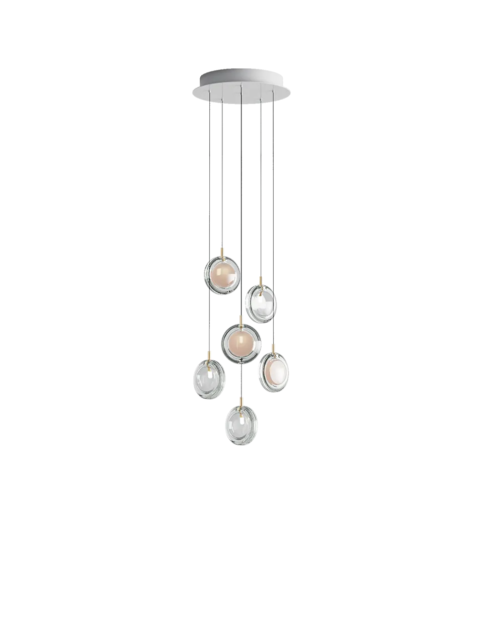 Chandeliers lens 6 pcs