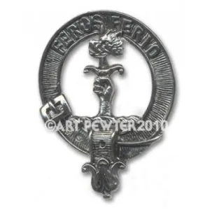 Chisholm Clan Crest Brooch