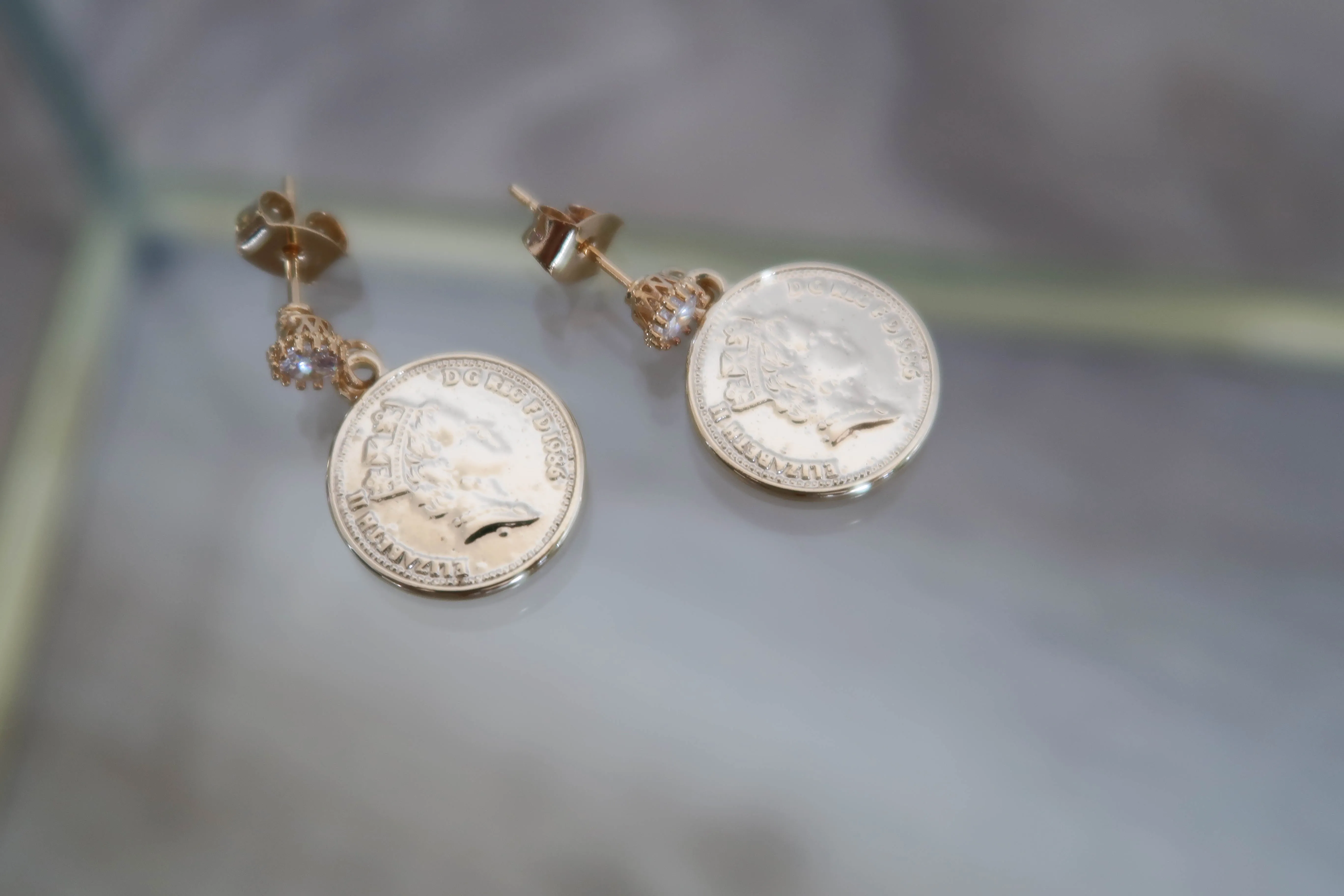 Coin Earrings