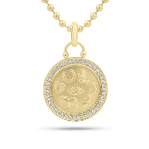 Diamond Lucky Symbols Charm