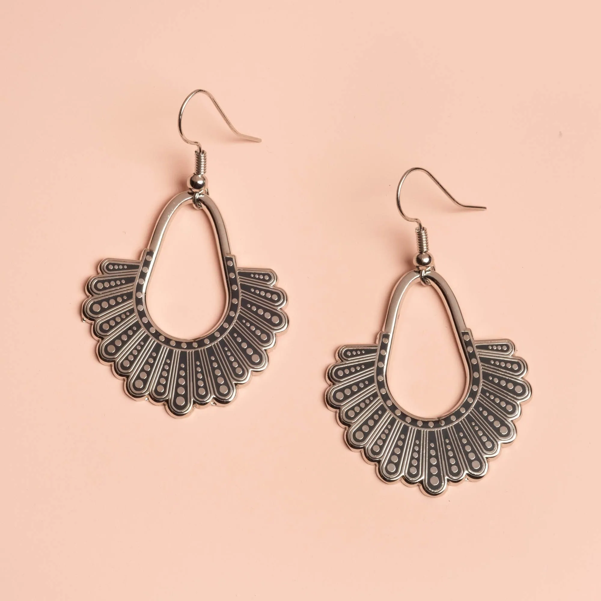 Dissent Collar Chandelier Earrings