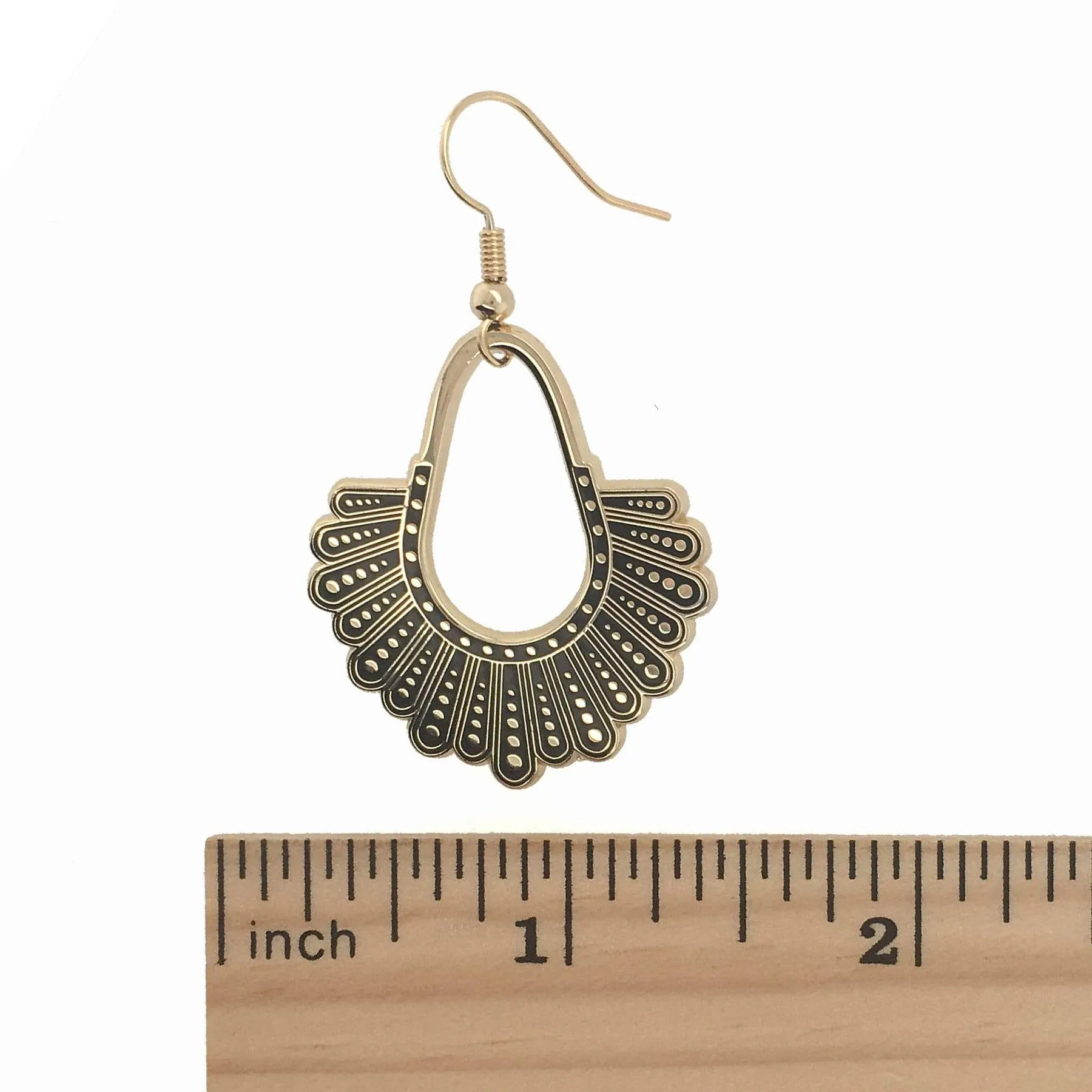 Dissent Collar Chandelier Earrings