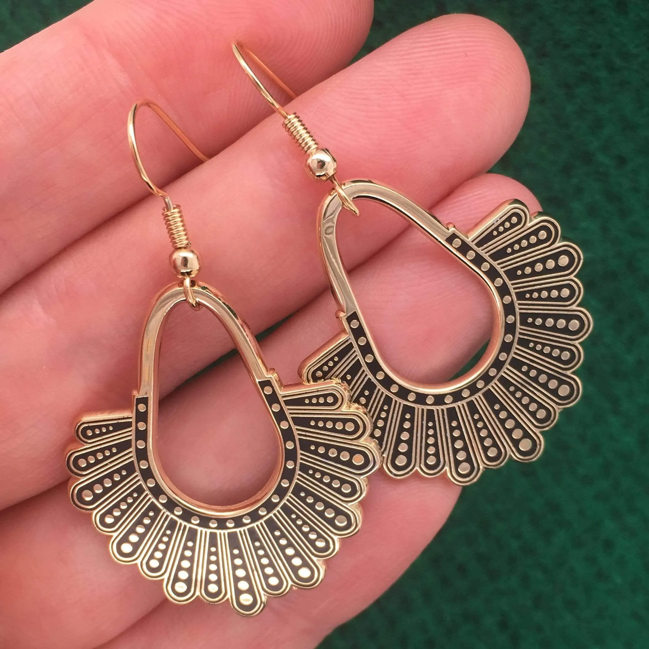 Dissent Collar Chandelier Earrings