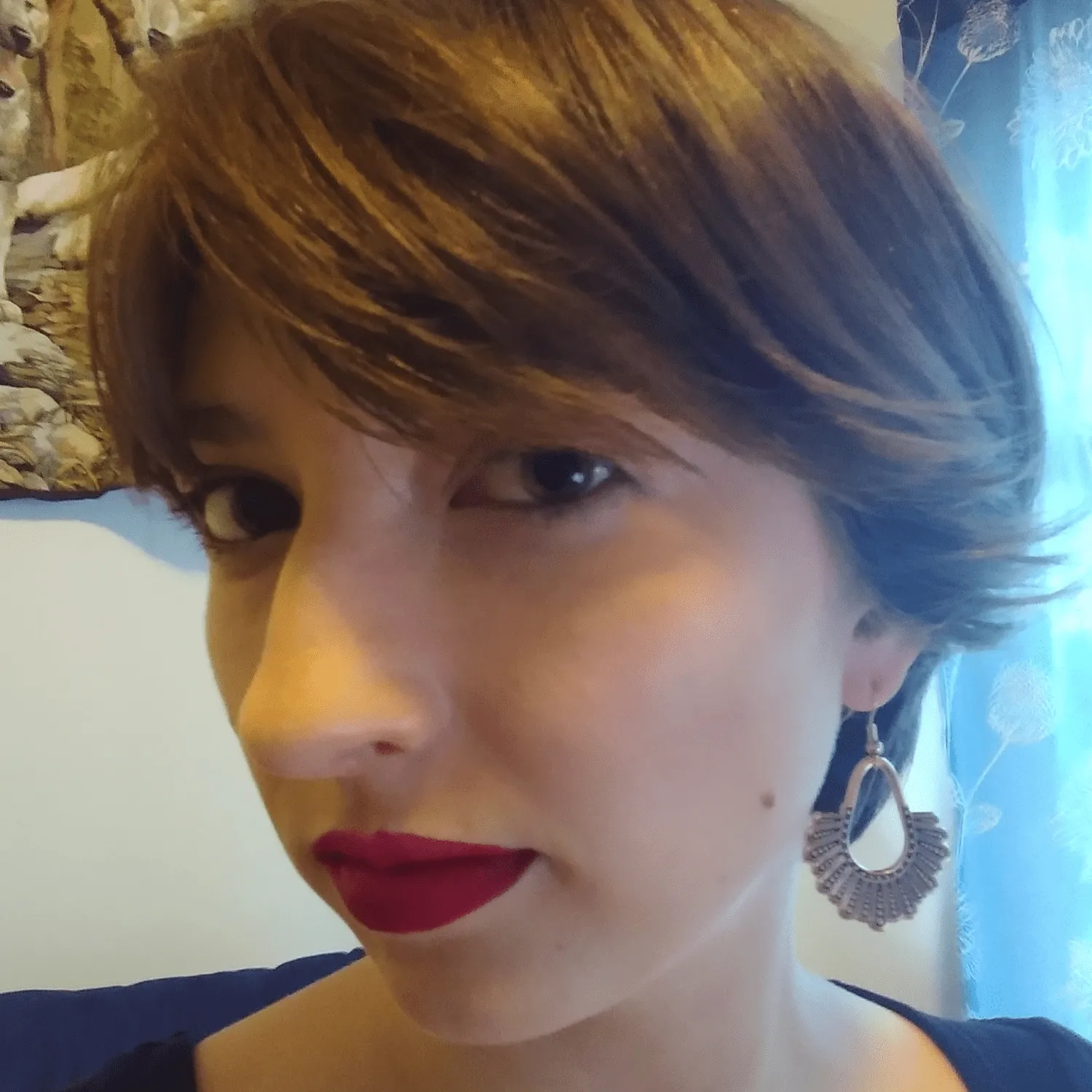 Dissent Collar Chandelier Earrings