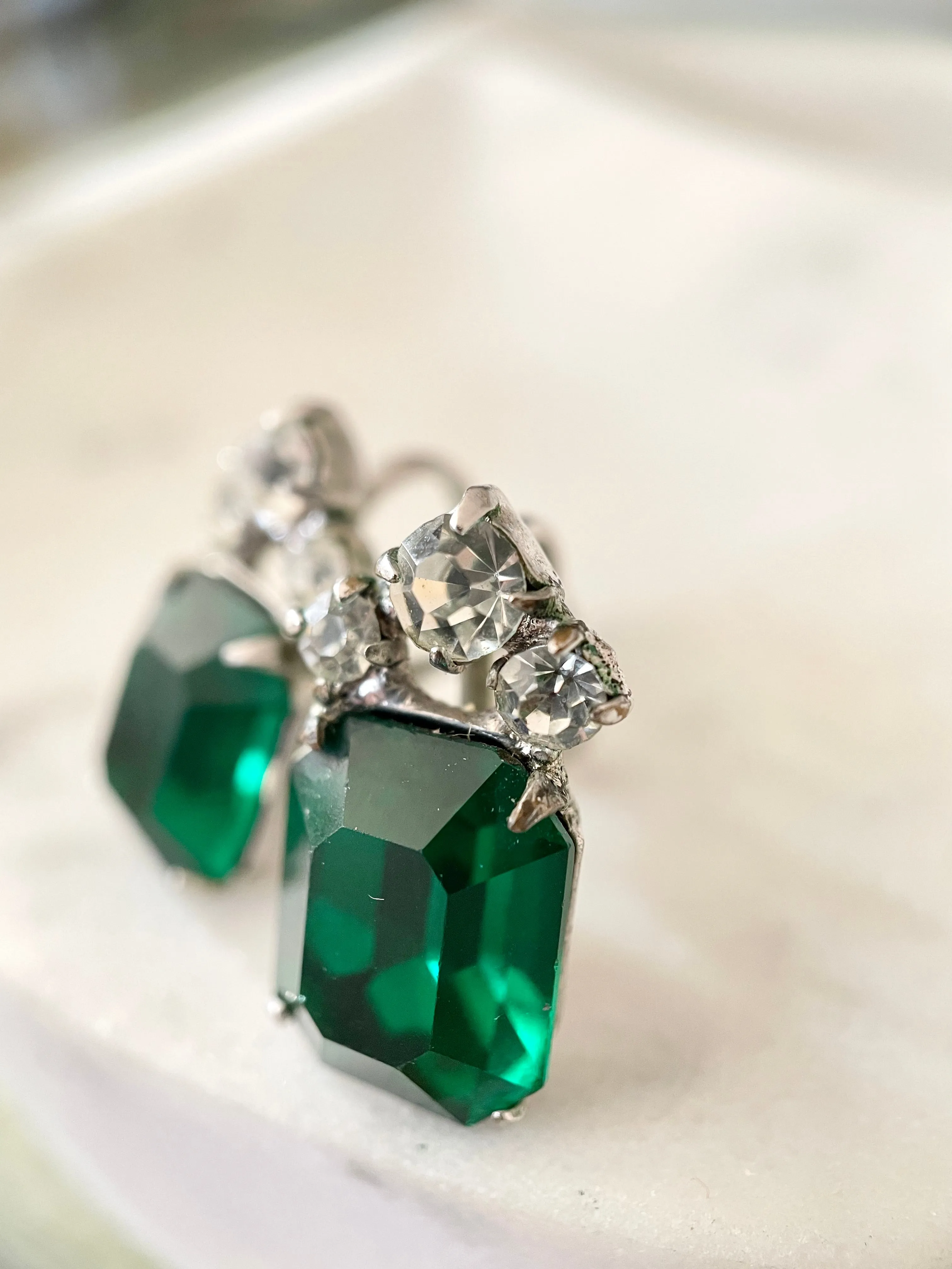 Esmeraude 1950s Earrings
