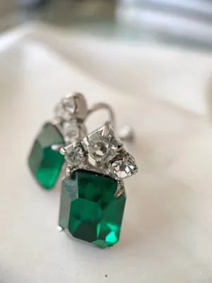 Esmeraude 1950s Earrings
