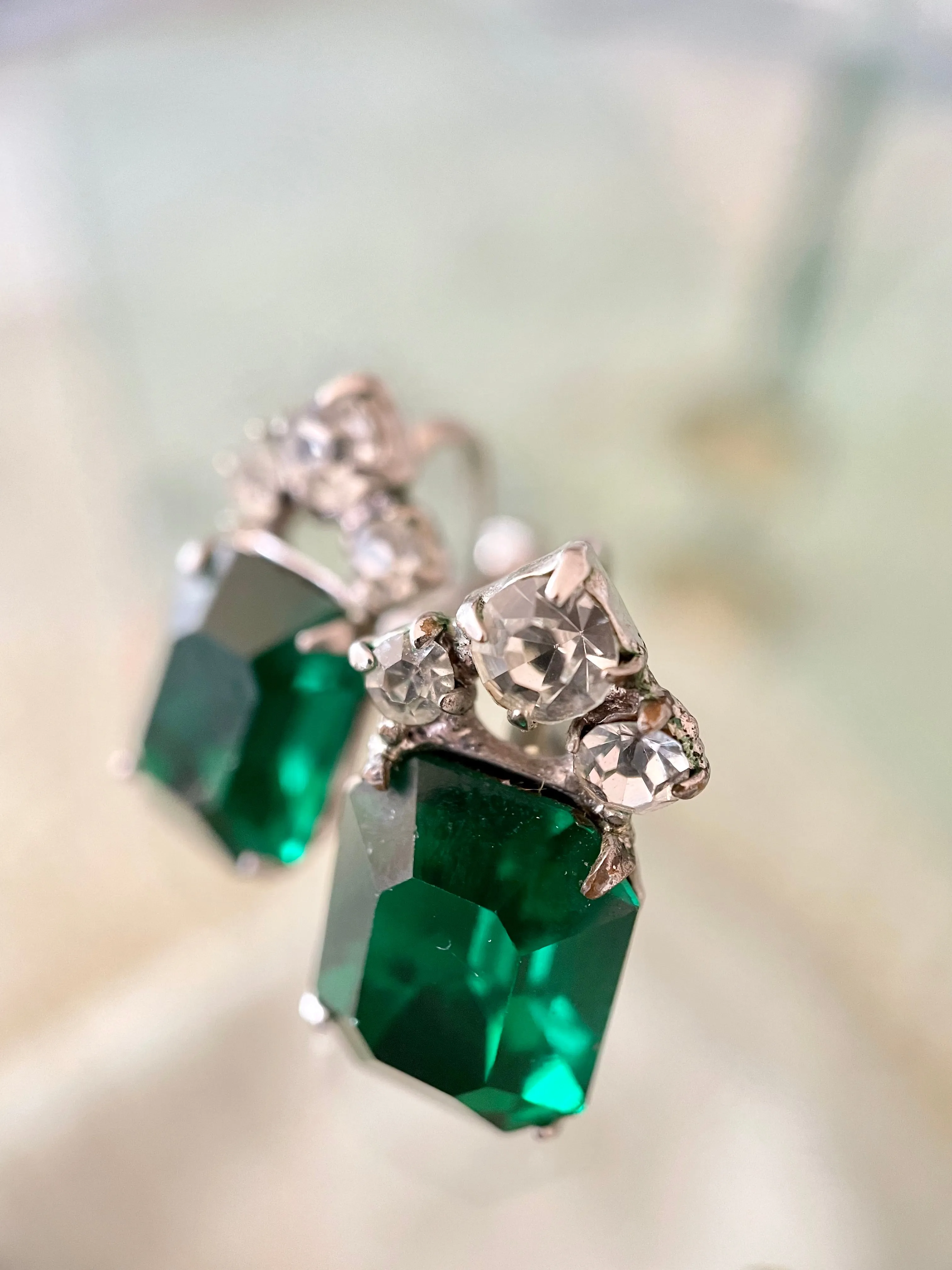 Esmeraude 1950s Earrings