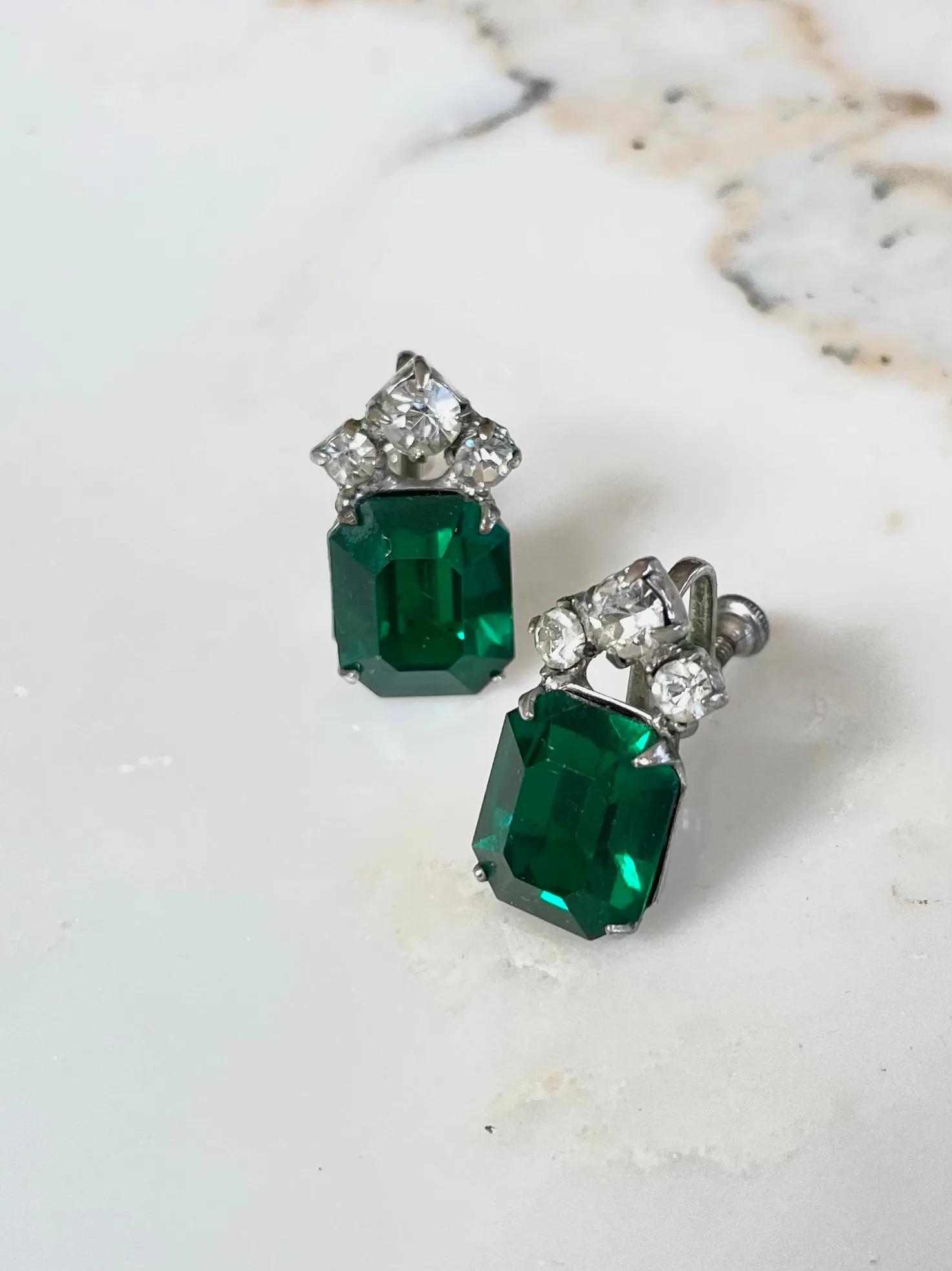 Esmeraude 1950s Earrings