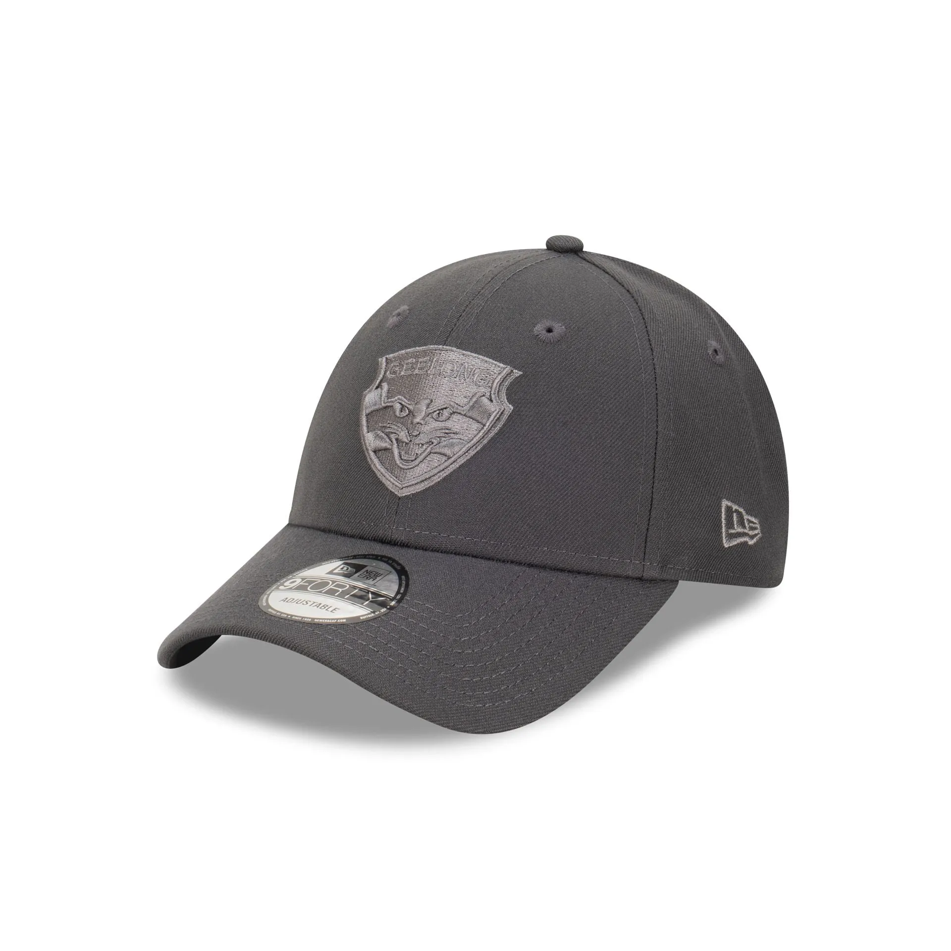 Geelong Cats Graphite Grey 9FORTY Cloth Strap