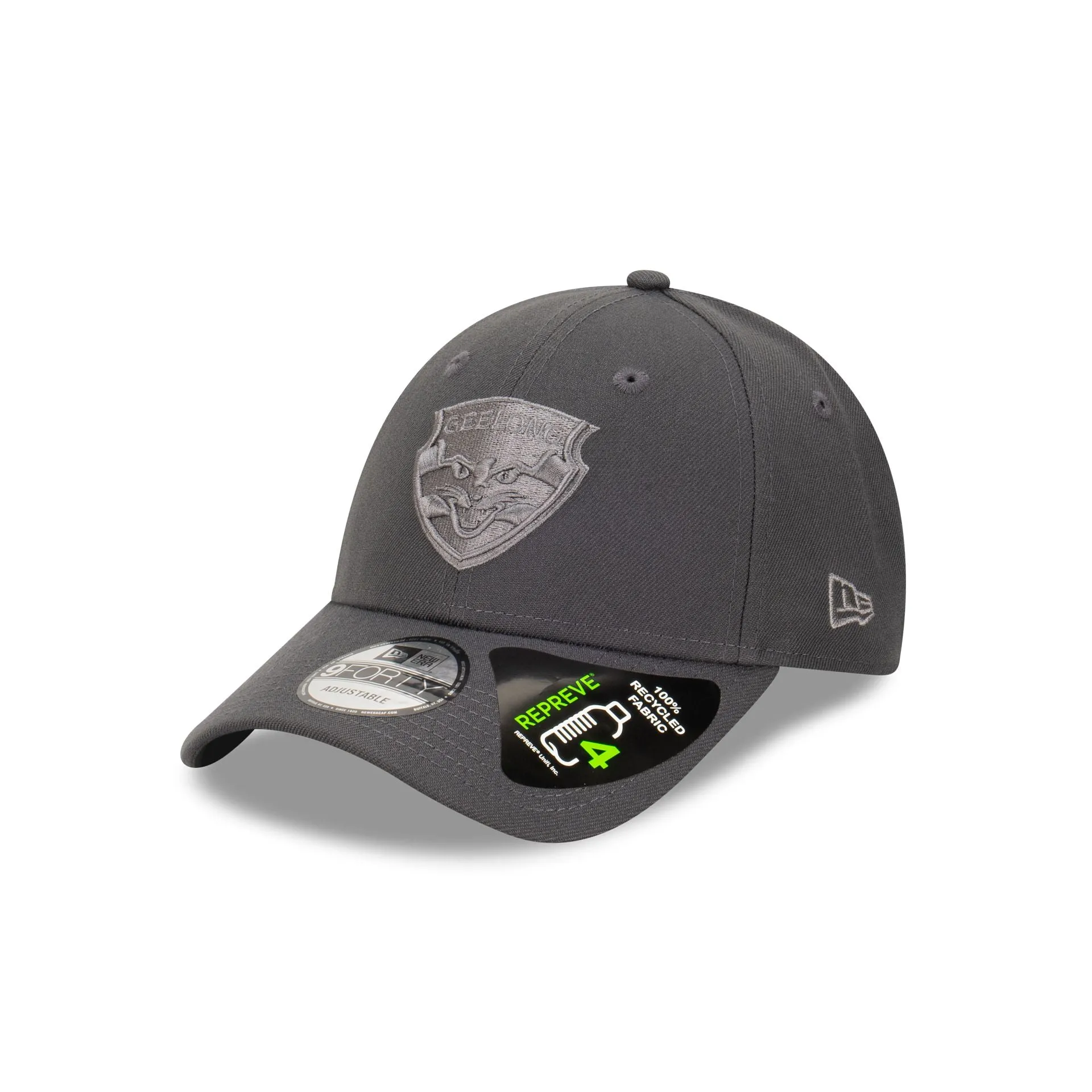Geelong Cats Graphite Grey 9FORTY Cloth Strap