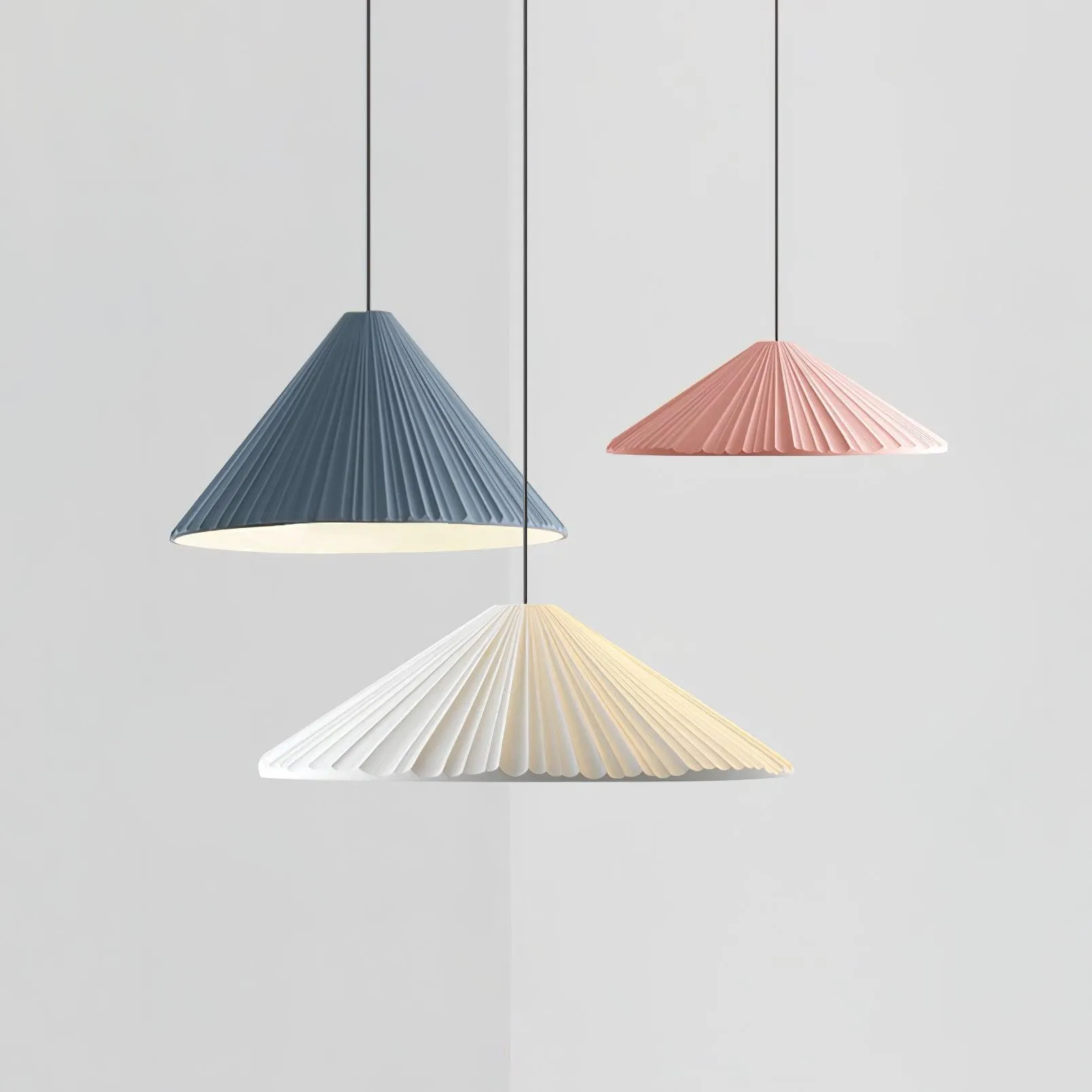 Hat Resin Pendant Lamp