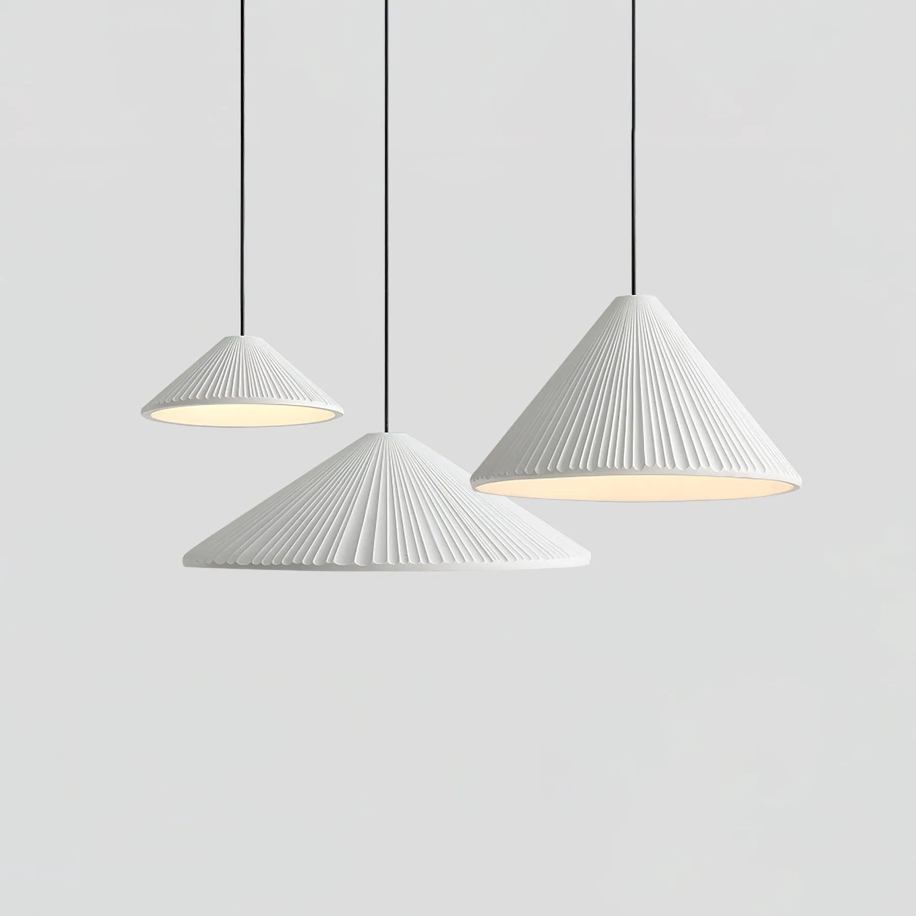 Hat Resin Pendant Lamp