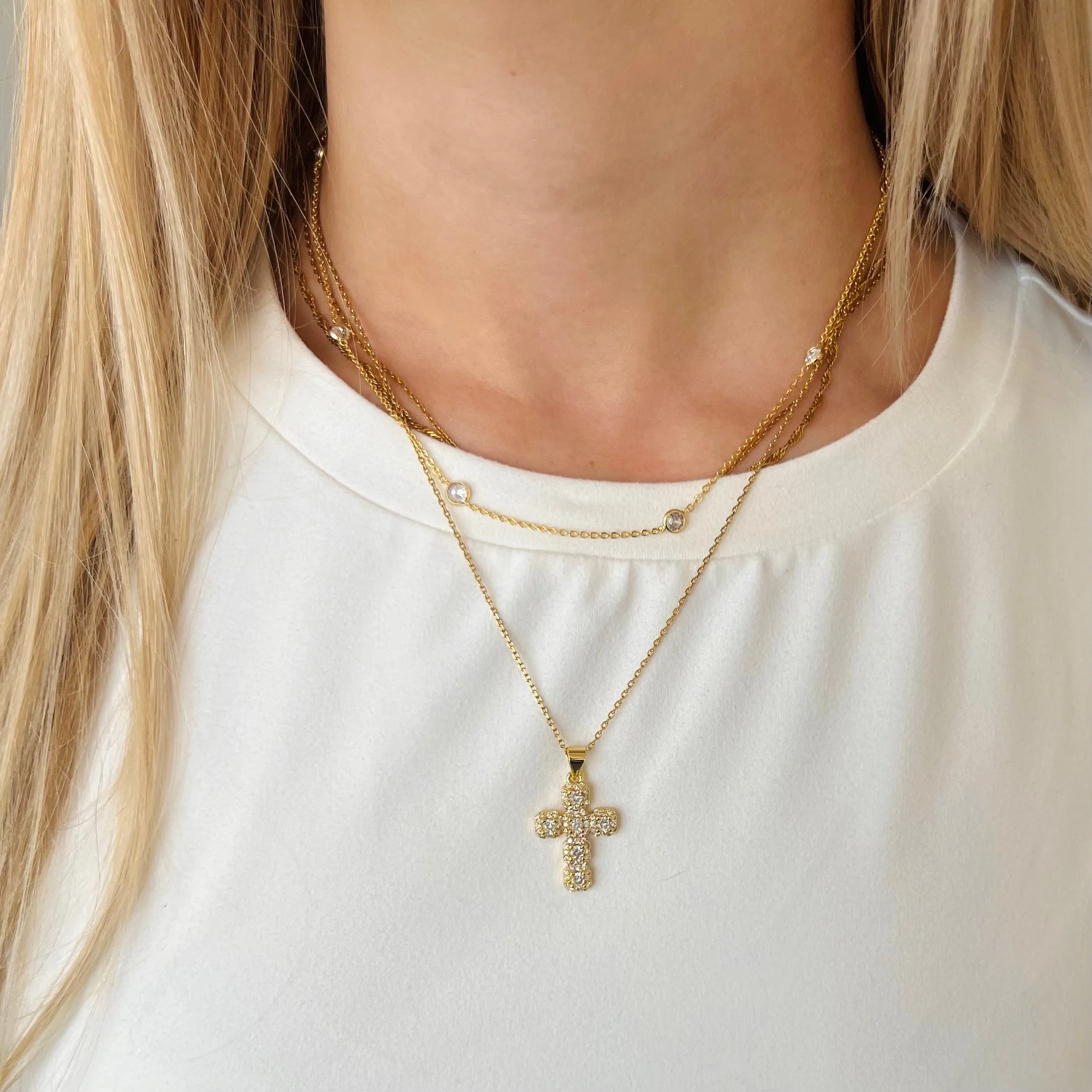 Kai Gold Choker-Waterproof