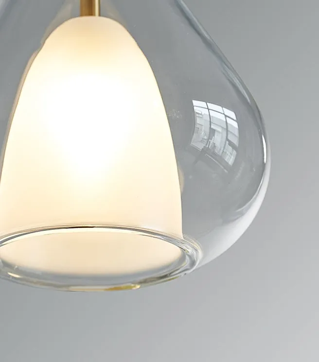 LED Modern Italian Style Droplet Design Decorative Simple Pendant Light