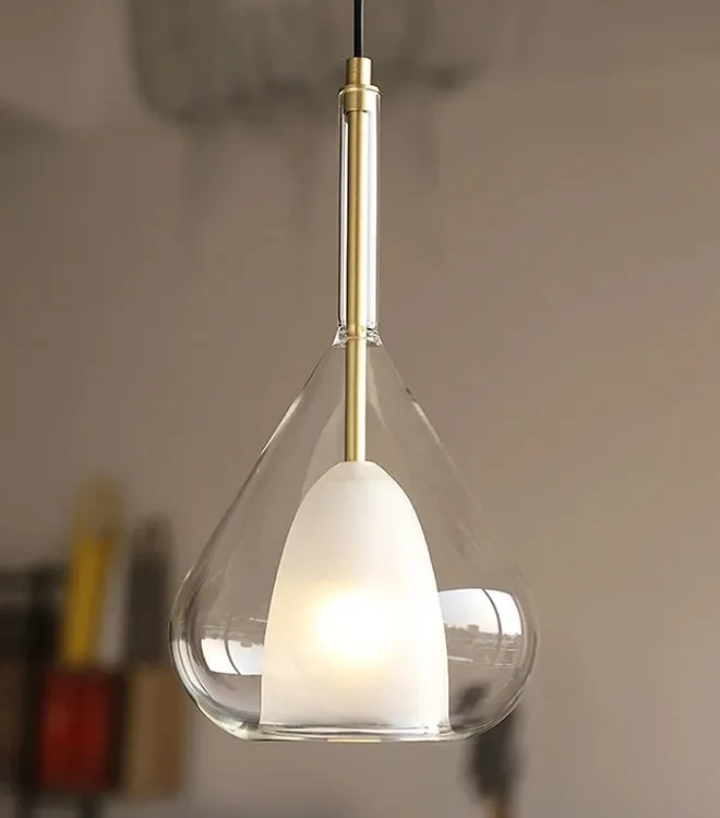 LED Modern Italian Style Droplet Design Decorative Simple Pendant Light
