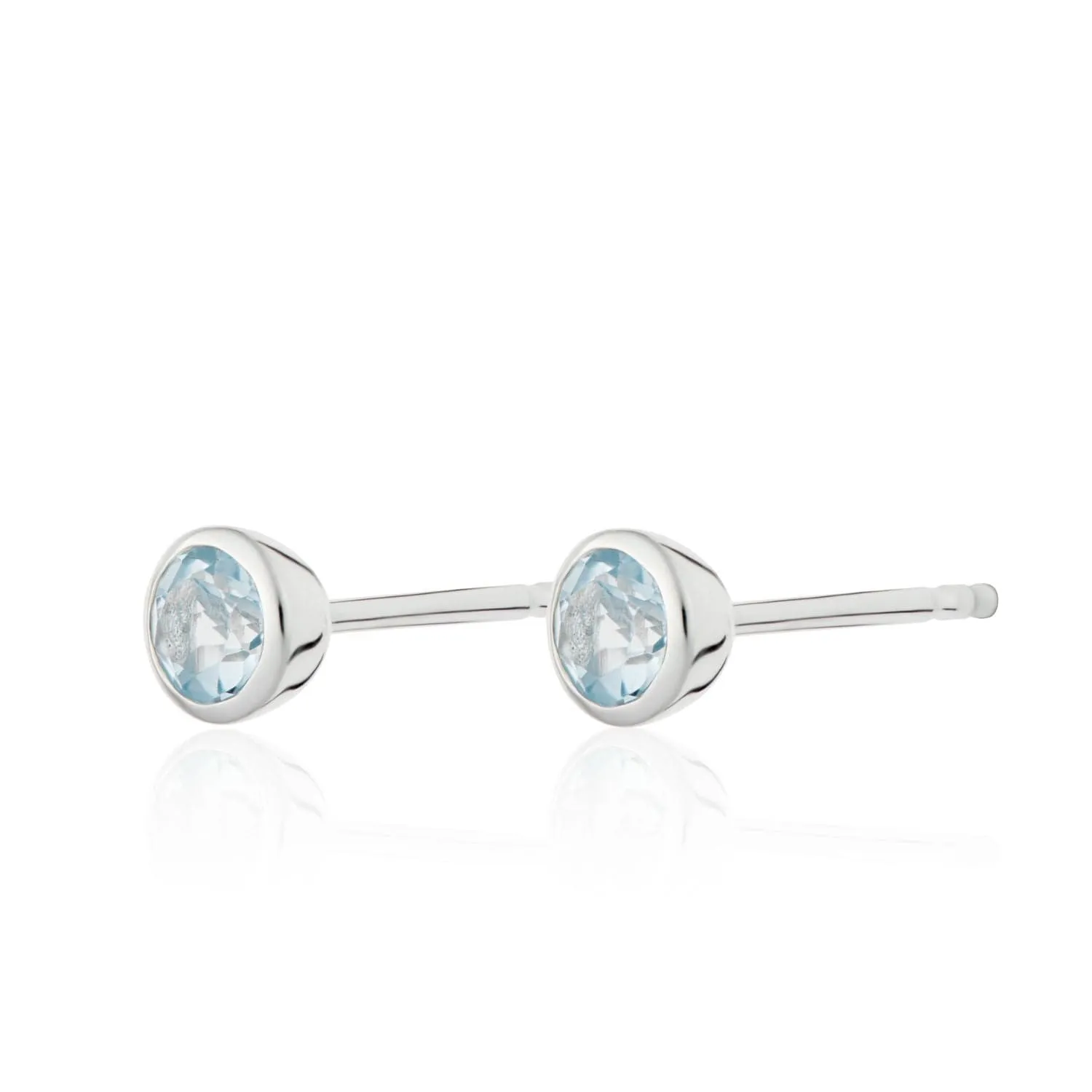 March Birthstone Earrings (Aquamarine)