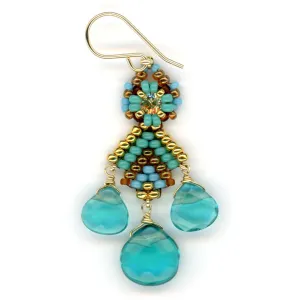 MIGUEL ASES BLUE QUARTZ MINI DROPS