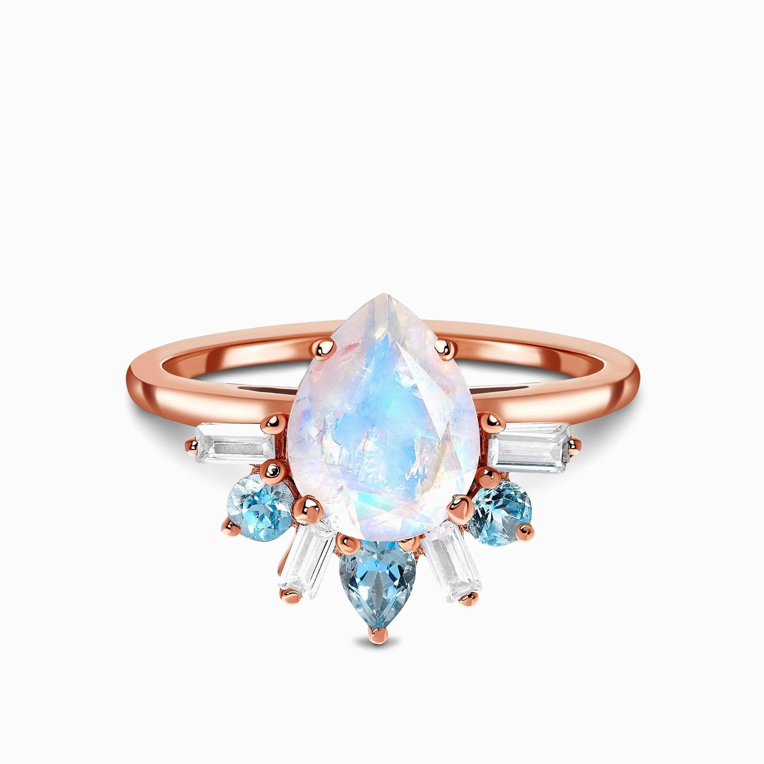 Moonstone Ring - Queenly