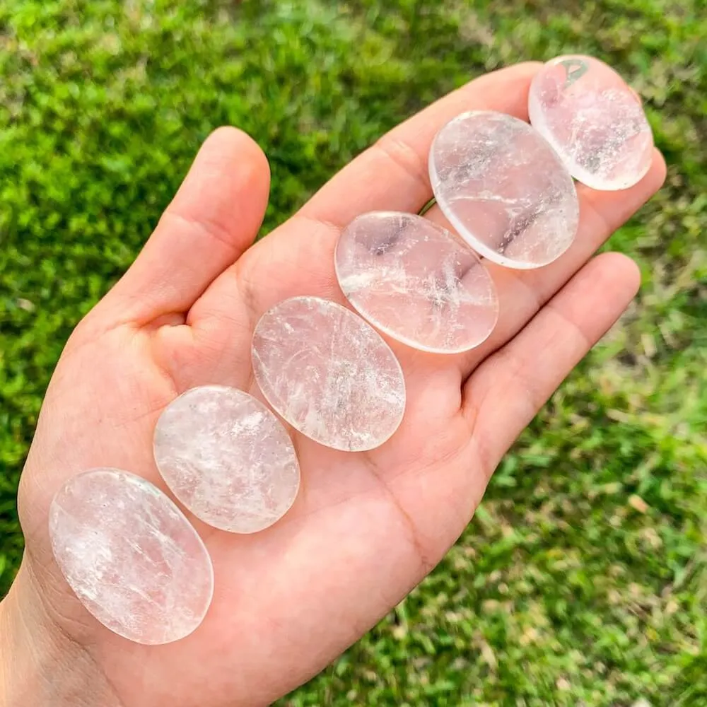 Natural Gemstone Palm Stone