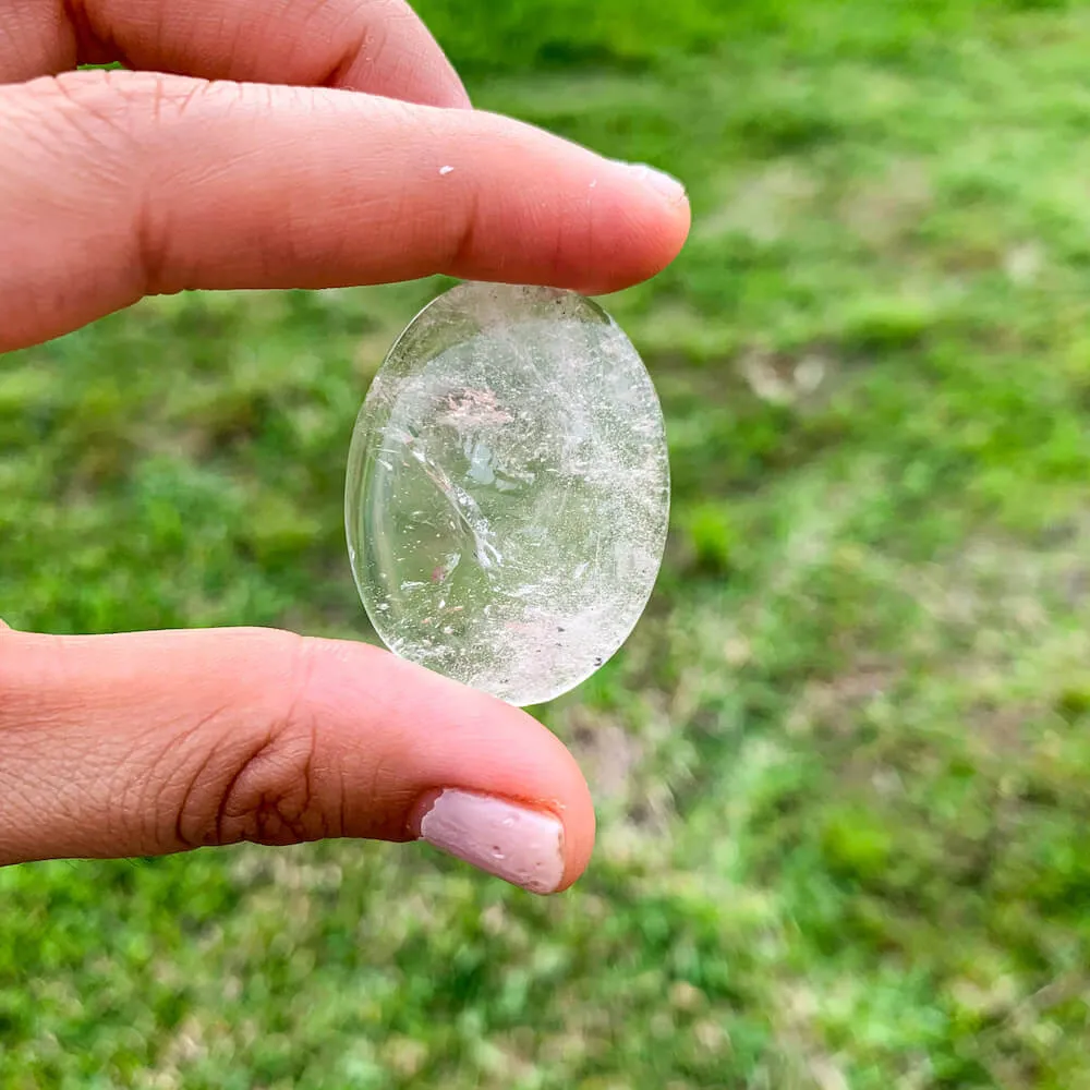 Natural Gemstone Palm Stone