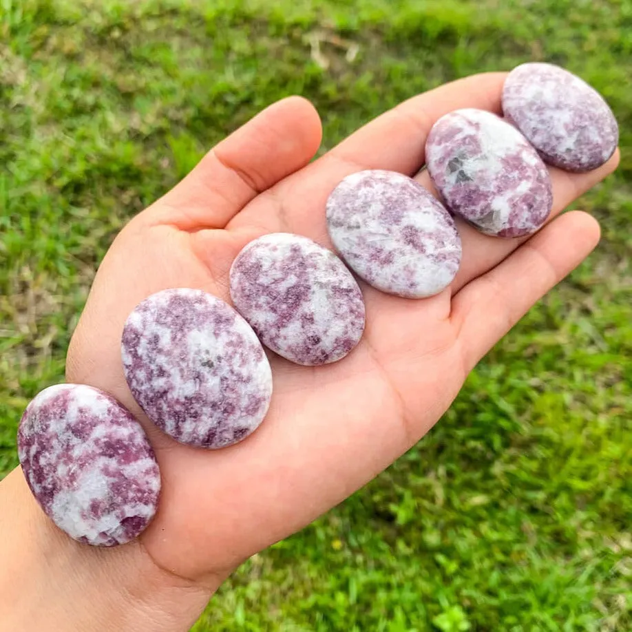 Natural Gemstone Palm Stone