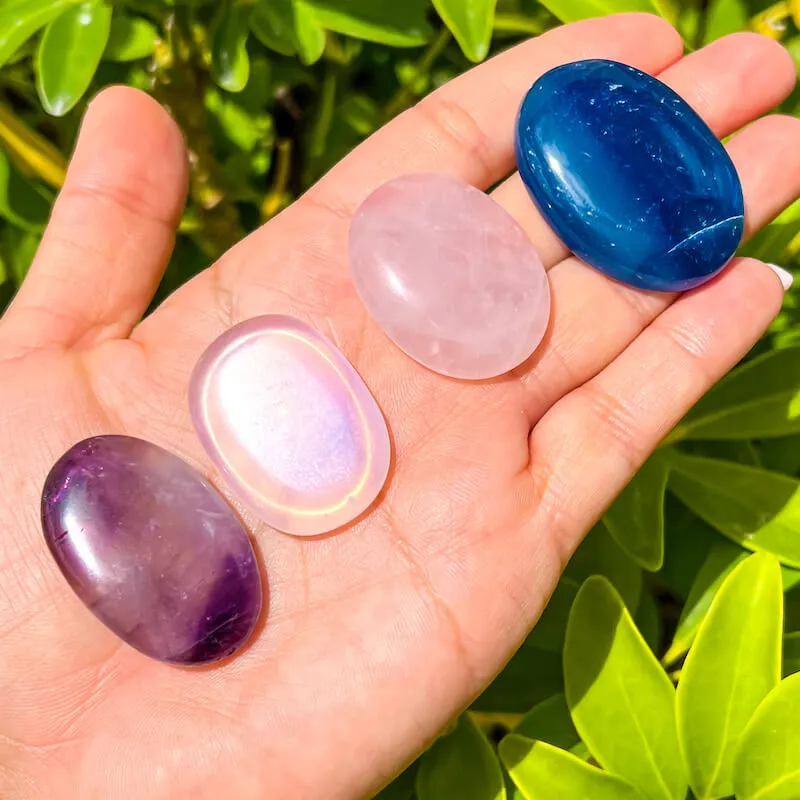 Natural Gemstone Palm Stone